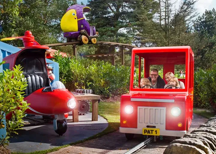Alton Towers CBeebies Land Postman Pat Ride
