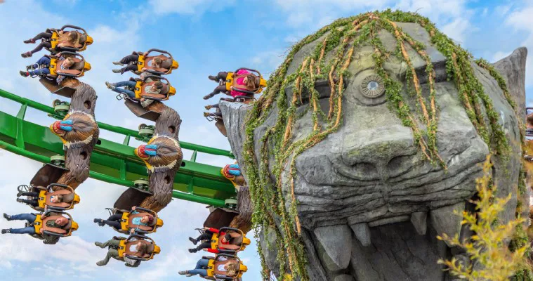 Chessington World of Adventures Mandrill Mayhem Rollercoaster